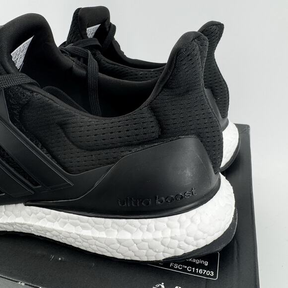 adidas Ultraboost 1.0 Core Black Beam Green HQ4201 Men\'s Size 14 main image 13